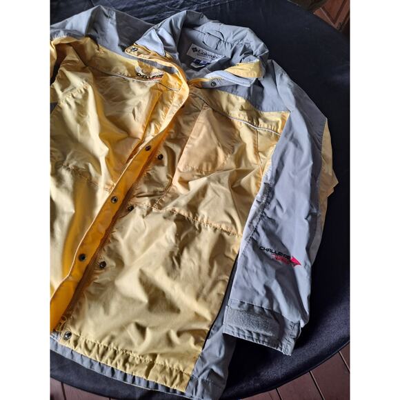 Women’s Large Columbia Challenge Series Shell Jacket Blue and Gray - Picture 2 of 5